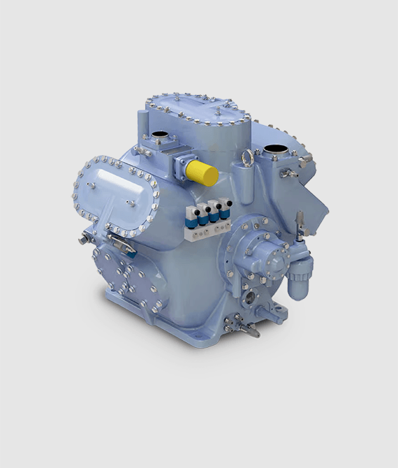 For CO2 freezing and NH3 heat pump applications
