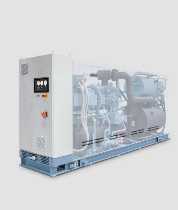 The economical entry into the GEA blu chiller range