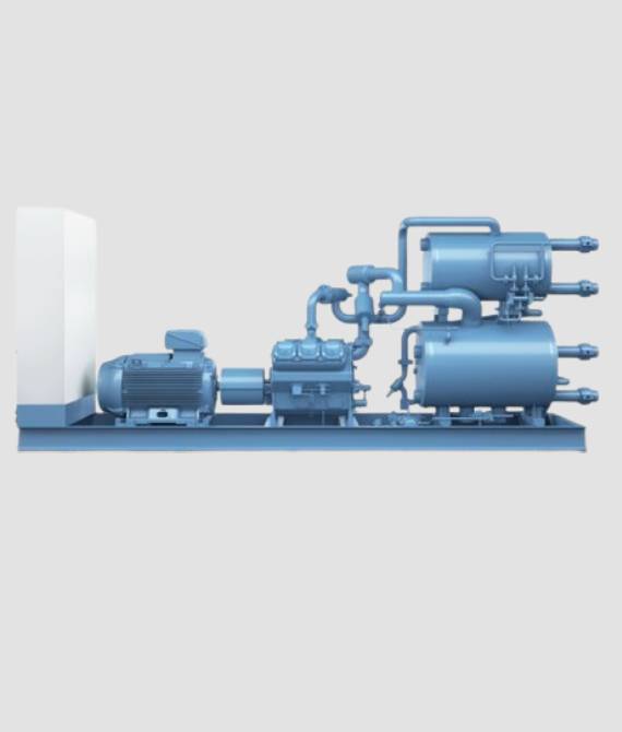 Efficient indoor ammonia chillers