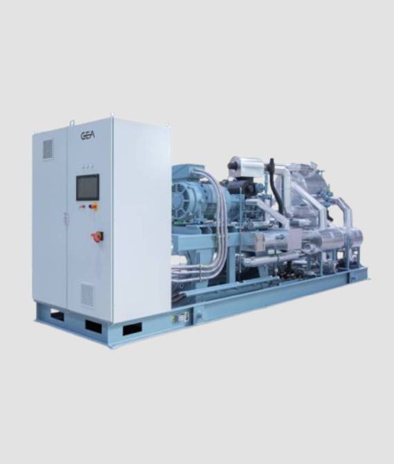 Compact & efficient industrial ammonia heat pumps