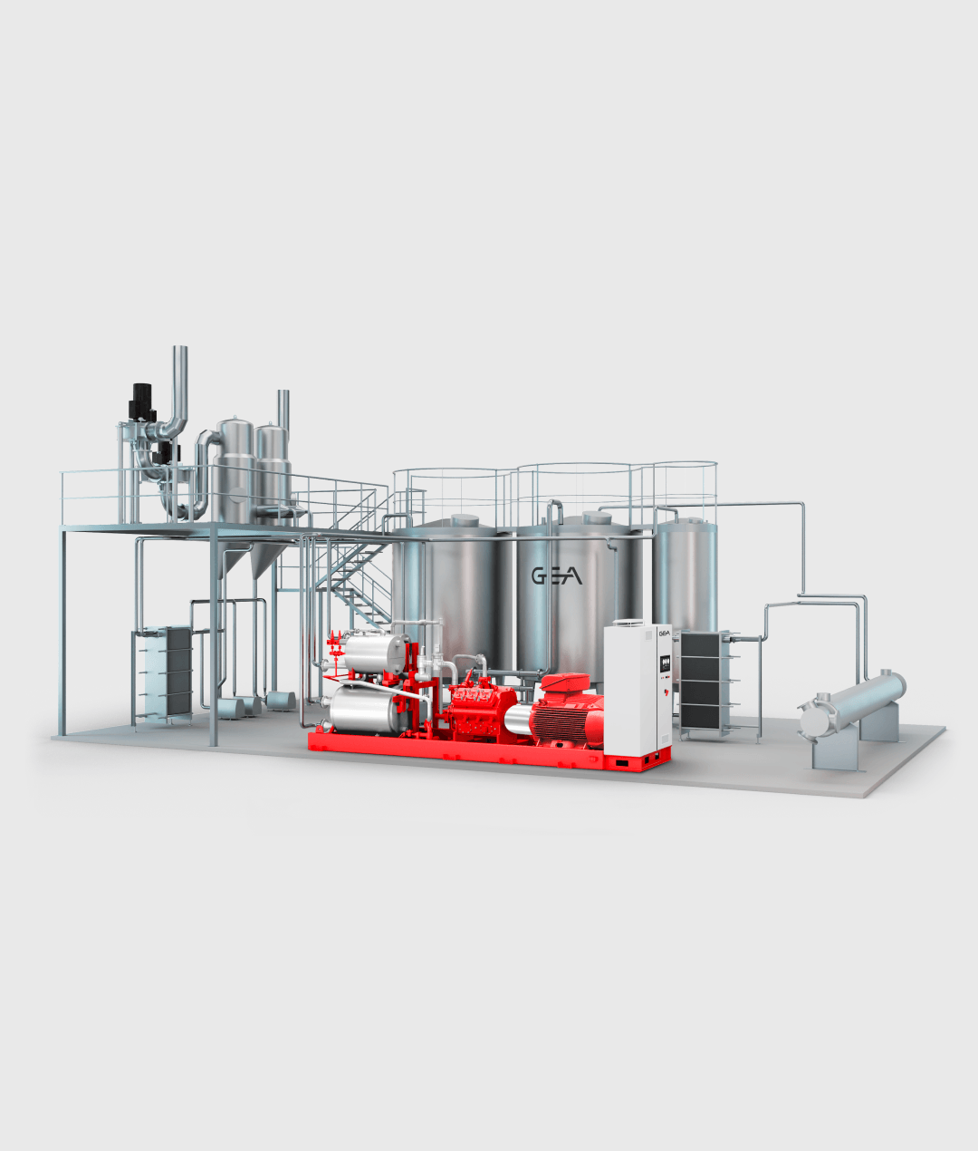 Compact reciprocating heat pumps for high efficiency heating