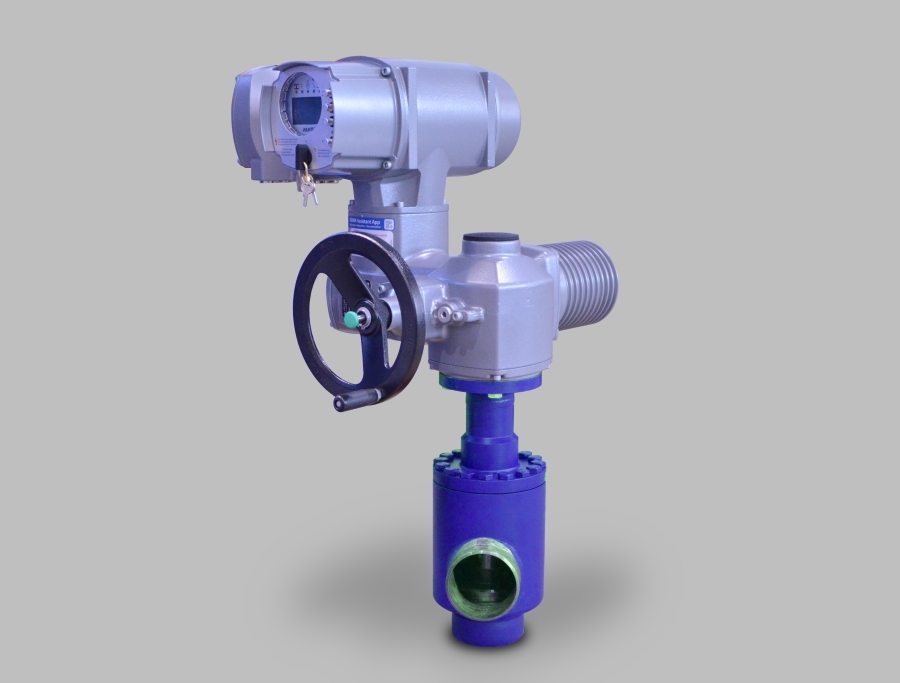 AVR/AVB shut-off-valves with electric actuator