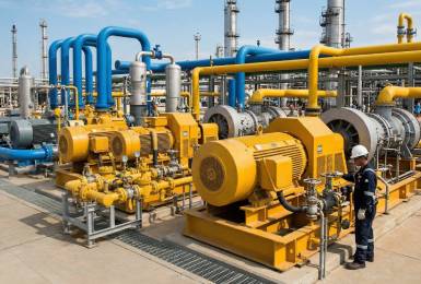 Hydrocarbon process compression