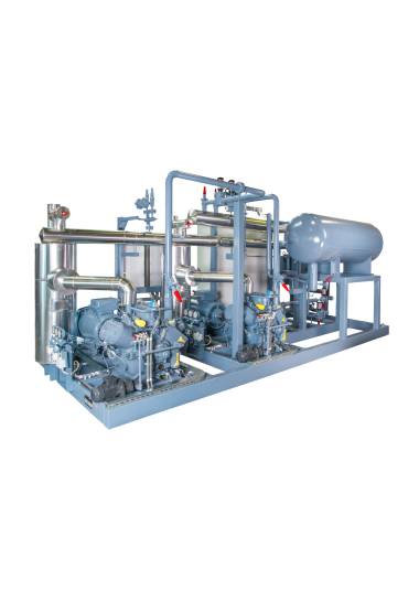 Open-type heat pump
