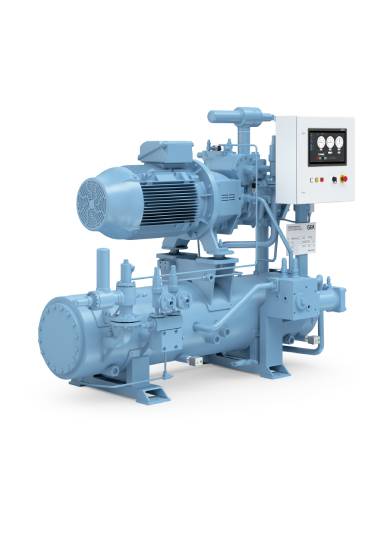 Packaged screw compressor