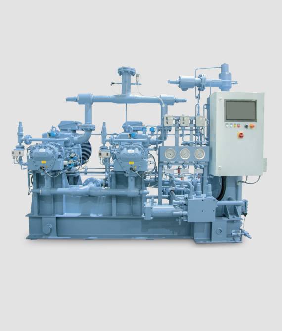 Dual compressor design for maximum efficiency and redundancy