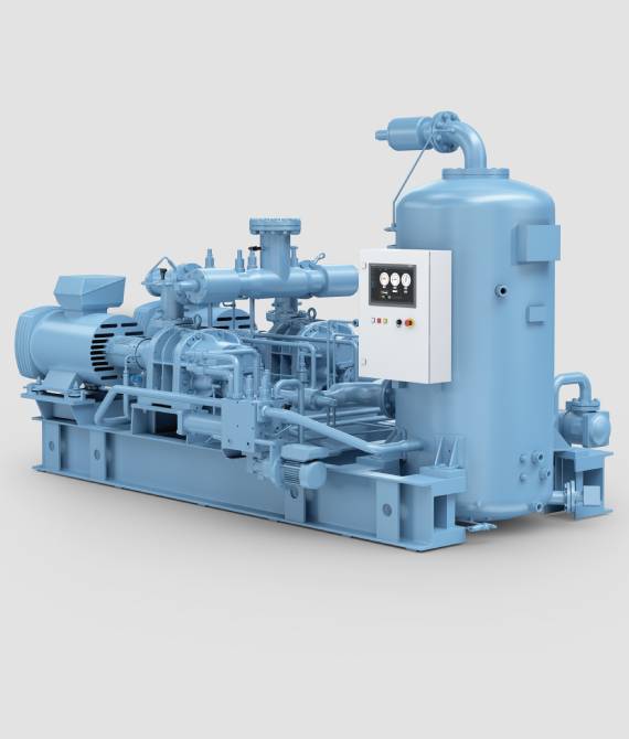 Dual compressor design for maximum efficiency and redundancy