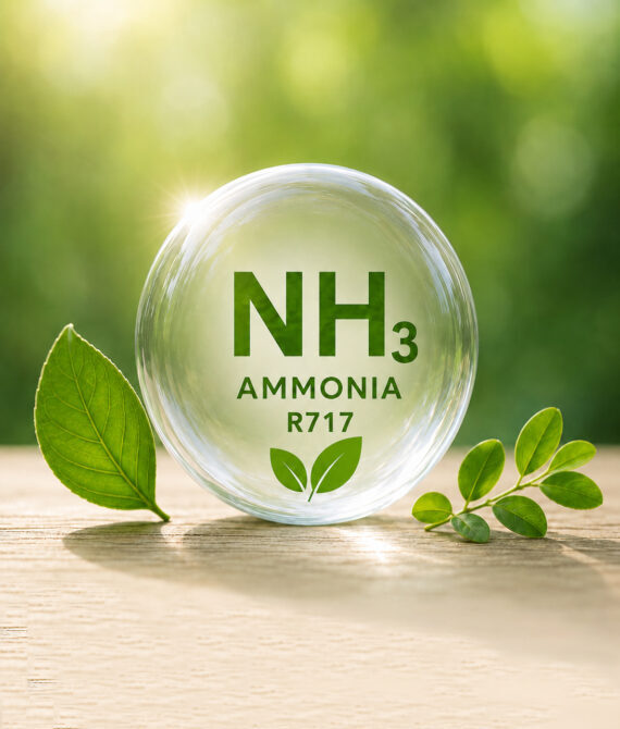 Ammonia for energy-efficient cooling