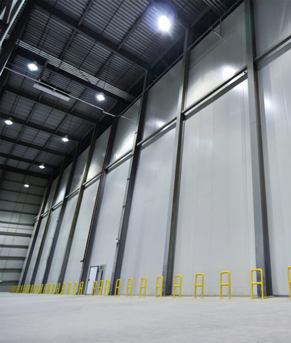 High-performance insulated panels for cold storage applications