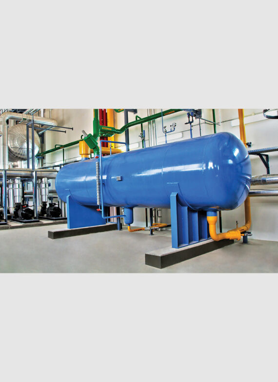 Custom vessels for refrigeration and heat pump applications