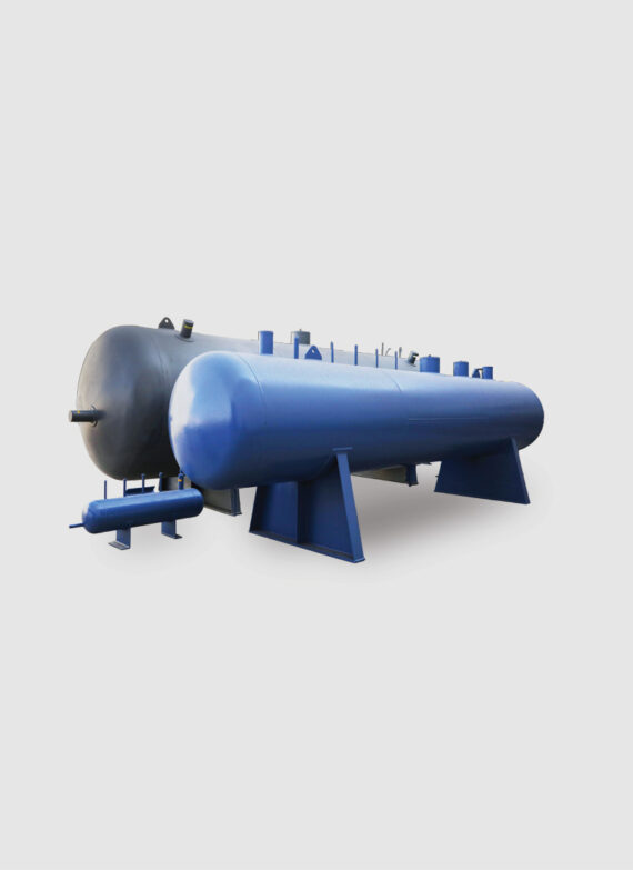 Custom vessels for refrigeration and heat pump applications